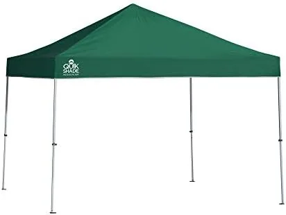 quik shade weekender elite 10 x 10 ft straight leg canopy green
